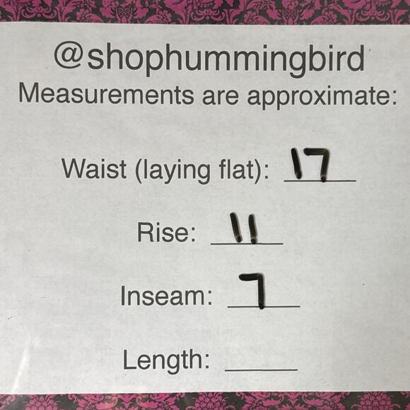 NEW J. Jill Linen Rayon Blend Gold Cream Striped Cuffed Shorts Size Medium - Picture 7 of 8